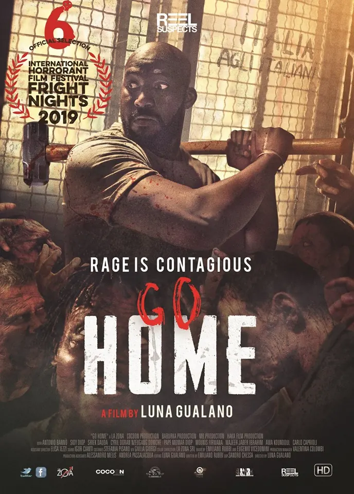 Go Home – international poster of the film by Luna Gualano